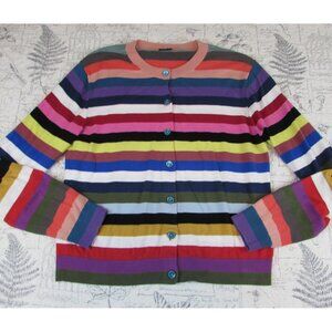Paul Smith Multicolor Striped Sweater Button Front